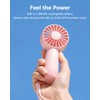 Mottinhill Handheld Portable Mini Fans for Travel, 4800mAh Rechargeable Battery