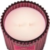 Darsee & David's, Sweet Pea & Pomegranate Ribbed Candle, 10