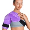 REVIX Shoulder Ice Pack Reusable Gel Ice Wrap for Shoulder