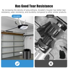 Screw Drive Coupler Part for LiftMaster, 4-Pack Garage Door Opener Sprocket Coupler Part for LiftMaster Chamberlain Craftsman Garage Door Opener