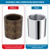 iFealClear Brass Pipe Fitting 1/2 inch G Female Thread, Shower