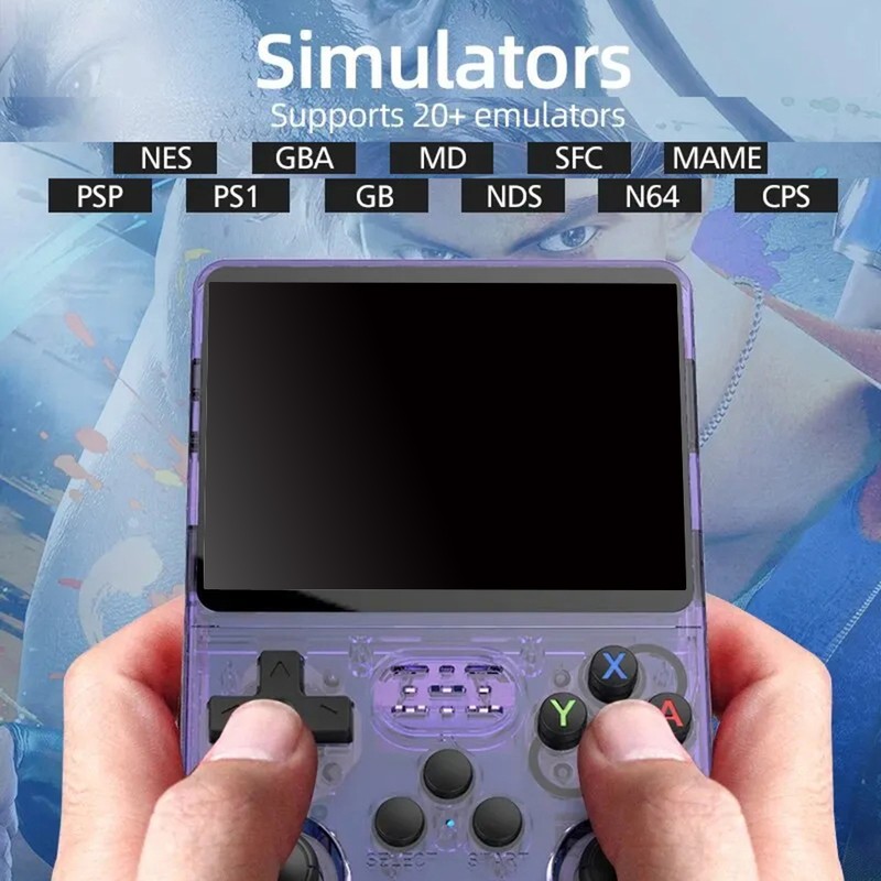 Handheld Game 3.5-inch IPS 640*480 High-clear Screen Supports Multiple Emulators,