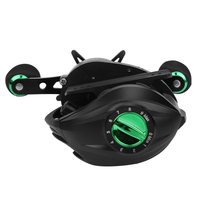 HL Metal Wheel Baitcasting Reel Left/Right Hand Magnetic Brake Fishing