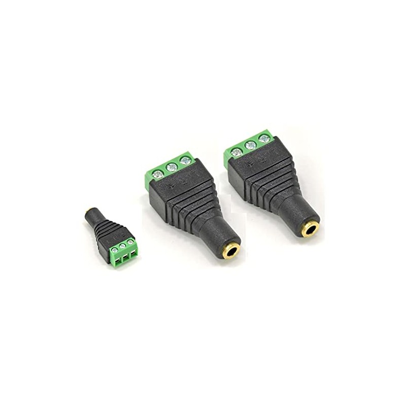 Sound Wave [Homebrew 3.5mm 3 Pole Female Adapter, 2 Pieces]