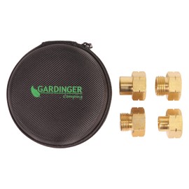 GARDINGER Box Europa Propane Bottles – Filling Set Makes You Independent When Travelling in Europe