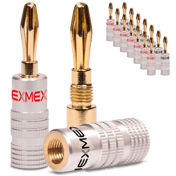 UC-Express 8x High End Nakamichi Banana Plugs for Cables up