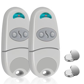 Effdrdfs Gate Remote Control 433.92 MHz Universal Remote Control 2 Pack Universal Remote Control Compatible with 432EV 2 Channels