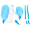 Feather Duster Rotatable Telescoping Dust Cleaner Electric Dust Cleaning Tool