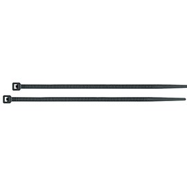 Volteck CIN-4025N-M, Bolsa con 1000 cinchos plásticos 40 lb, 250x3.5 mm color negro