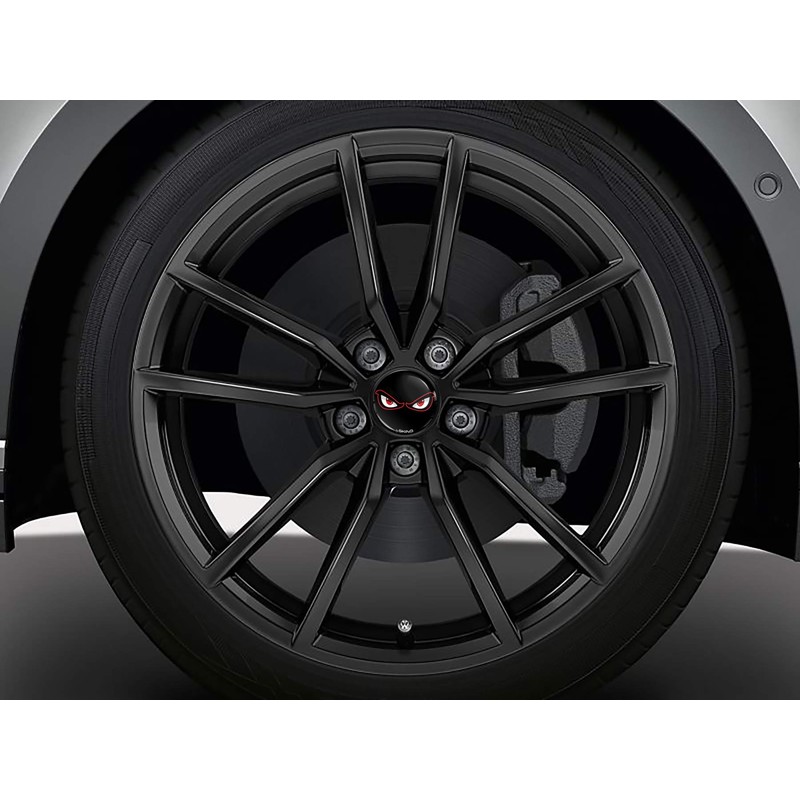 Biomar Labs VW 5G0601171 Volkswagen 66mm Black No Fear Eyes