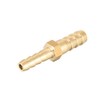 sourcing map Straight Brass Barb Fitting Reducer, Fit Hose ID