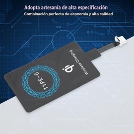 Yosoo Health Gear Receptor Carga Inalámbrica Universal Tipo C, 2 Piezas