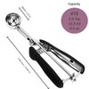 18/8 Stainless Steel Cookie Scoop, Cookie Scoops for Baking, 0.8Tbsp/2.5tsp/12.5ml/0.5oz