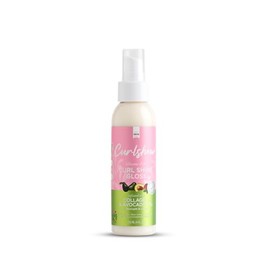 Olive Oil Curlshow Silicone-Free Curl Shine Gloss Infused with Collagen & Avocado Oil for Strength & Length (4.0 oz)