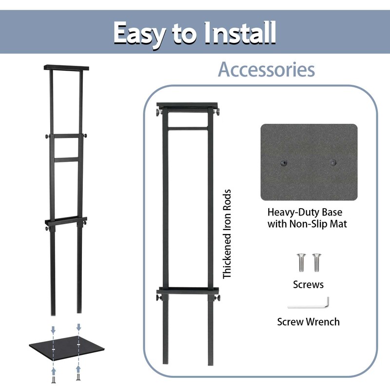 STANDNEE 4PACK Adjustable Poster Holder, Foam Board Stand for Display,