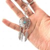 Lucky Dream Catcher Keychain Keyring Car Decoration Accessory Metal / 행운 드림 캐쳐 열쇠고리 키링 차량 꾸미기 소품 금속