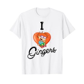 Rugrats Chucky I Love Gingers T-Shirt