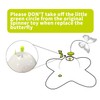 ALL FOR PAWS Interactive Cat Butterfly Toy with Two Replacement