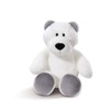 Nici 43625 Polar Bear Cuddly Toy 20 cm, White