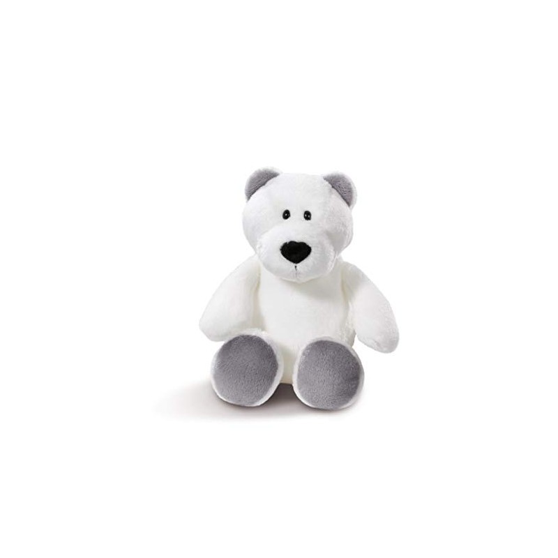 Nici 43625 Polar Bear Cuddly Toy 20 cm, White