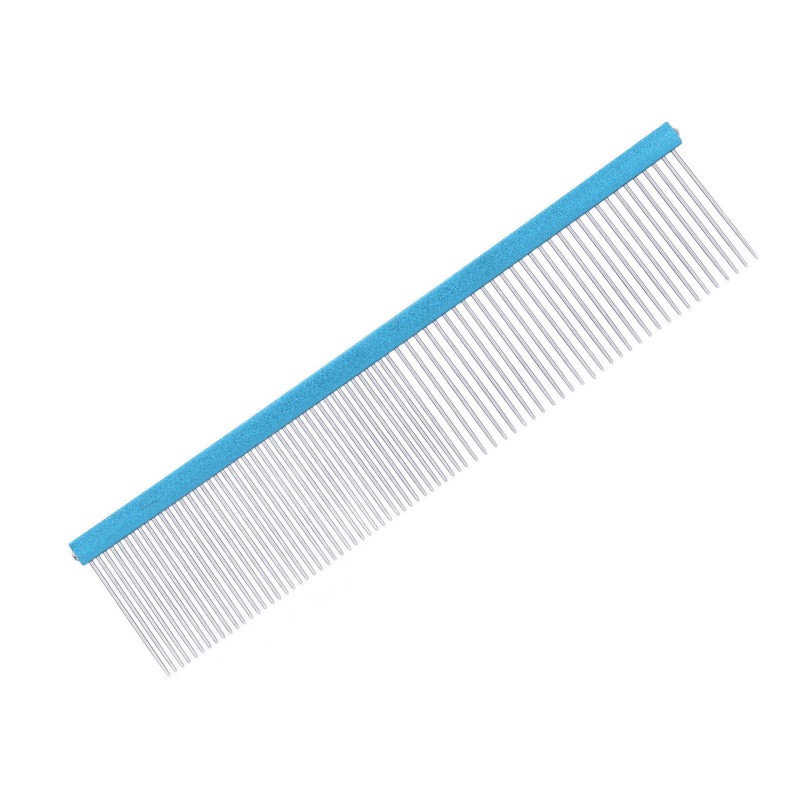 Pet Steel Comb 2 Different Densities Prevents Static Dog Grooming