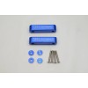 1320 Performance Aluminum 1 inch hood spacer civic integra delsol