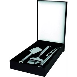 ROSLE USA CORP Rösle 13065 Cheese Set in Gift Box, Silver
