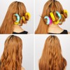 QY 14PCS Plastic Hair Curly Curler Magic Donut Rollers Circle