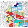 Omy Poster Giant Colouring Party encadrable (70 x 100 cm)