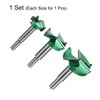 QUARKZMAN 3-teiliges Forstner-Bohrer-Set 1-3/8" 1-31/32" 2-3/8" (35mm 50mm 60mm) Hartmetall