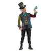 Leg Avenue Womens Costume With Tie, 3PC.Deluxe Mad Hatter,includes Multi