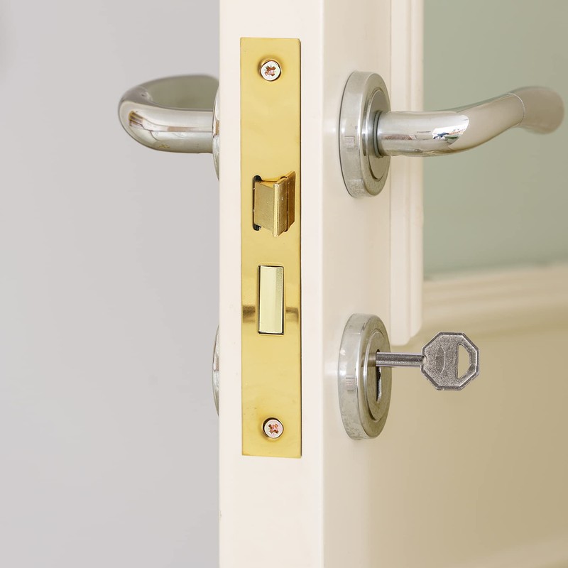 DIDA® 3 Lever Mortice Sashlock Polished Brass Mortice Locks Sashlocks