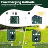 Cat Repellent Outdoor 2 Pack, Solar Animal Repeller Ultrasonic with