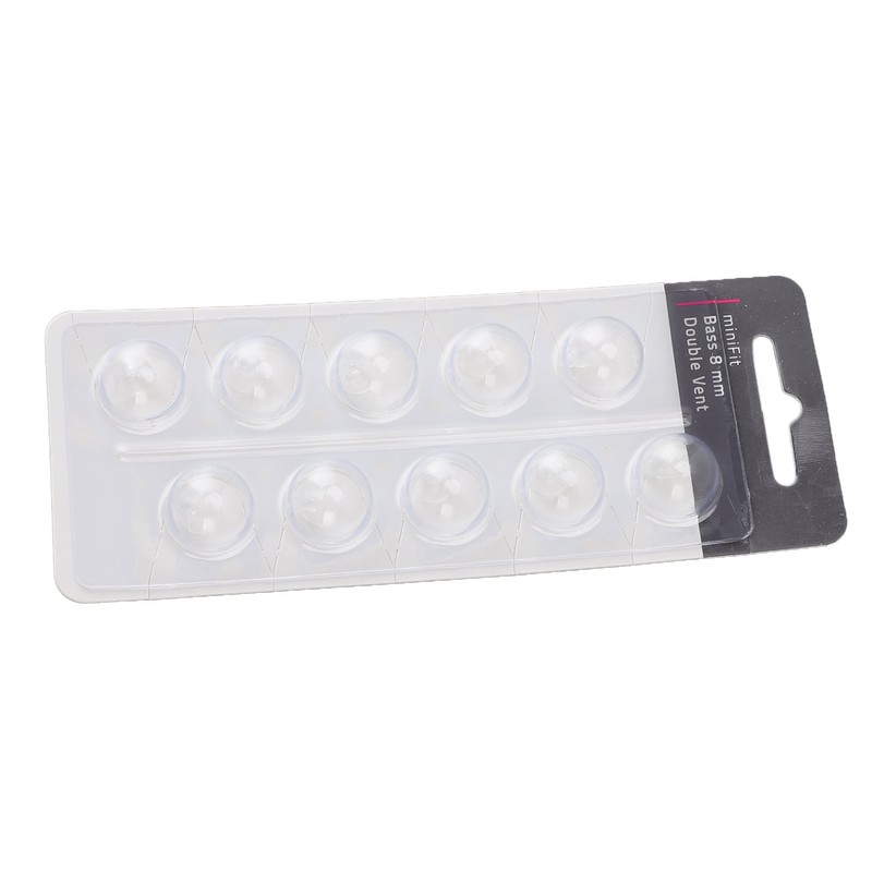 10pcs Double Vent Bass Dome Accessory Single Layer Double Vent