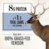 EPIC Venison Strips with Beef, Sea Salt and Pepper, Keto