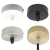 Junction Box White Metal in Set with Accessories Diameter 80