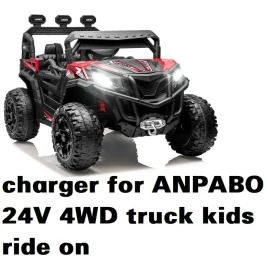 coming data battery charger power supply for 24v  ANPABO 4WD truck kids rite on