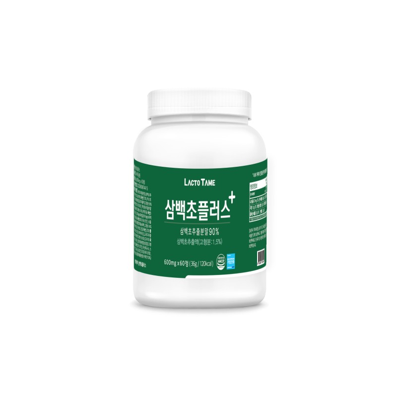 Lactotemy Sambackcho Plus 600mg 60 Tablets / 락토테미 삼백초 플러스