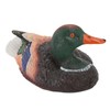 Simulation Water Floating Duck Sculpture Ornament Synthetic Resin Artware Fountain