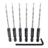 FTG USA Tapered Countersink Drill Bit Set 6 Pc #4