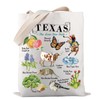Texas Canvas Tote Bag Texas State Gift Texas Lover Gift