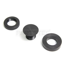 MOTOR POWER 20-124 Rear Wiperless Kit, Flat Type, Includes Instructions Included, Wiper Unit Replacement, Black, Crown Sports, AZSH36W, AZSH37W, Toyota