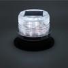 Solar Beacon Light Caution Light 8 LED Dusk to Dawn