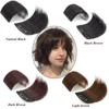 Invisible Clip In Hair Pieces Seamless Synthetic Fluffy Hair Pads