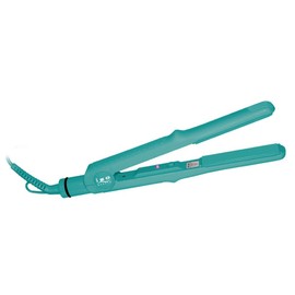 Iso Beauty Newest Turbo Silk Edition 1” Scratch resistant Titanium Plates Hair Straightener Flat Iron (Turquoise)