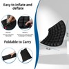 Inflatable Travel Cushion Airplane Seat with Pump for Office Chair,