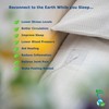 Earthing Grounding Pillowcase – made from 95% cotton and 5%