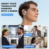AI Translation Earbuds Real Time, Language Translator Earbuds with 144