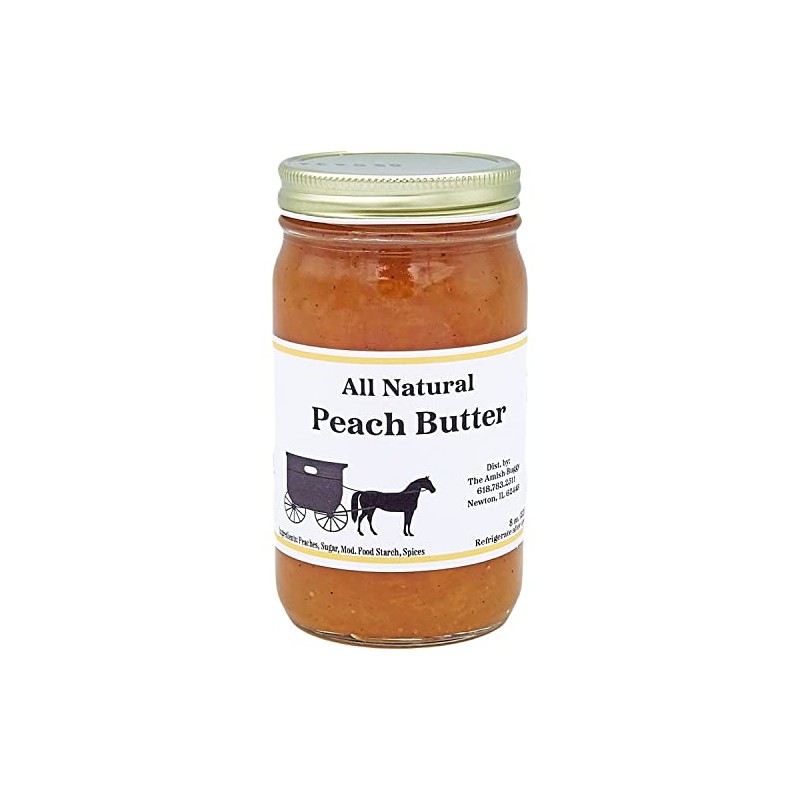All Natural Fruit Butters 8 oz. (Peach (3 Jars))