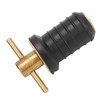 Marine Boat Brass T Handle Drain Plug Strong Structure Twist